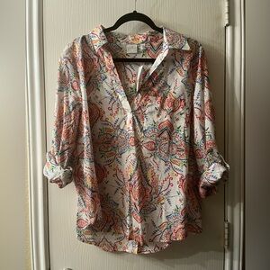 🛍️NWT New York & Company Multi-Color XL Top